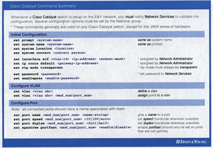 Cisco Quick Reference card