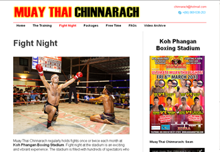 MuayThai demosite